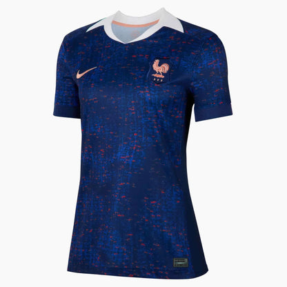 Nike 2025 France Women's Stadium Home Soccer Jersey