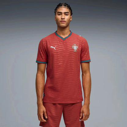 Puma 2026 Portugal Men's Authentic Home Soccer Jersey