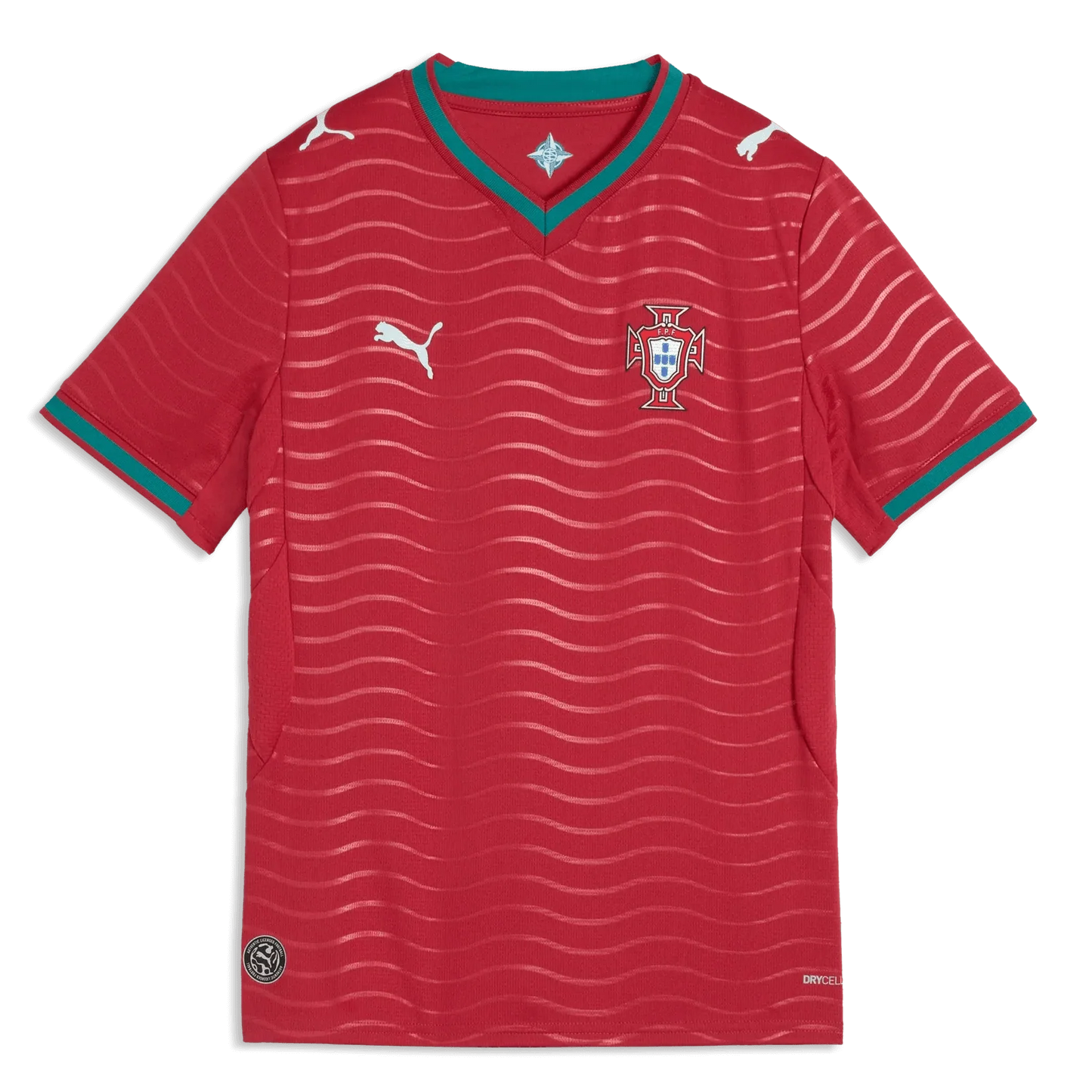 Puma 2026 Portugal Youth Stadium Home Soccer Jersey