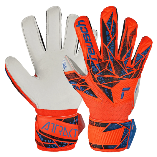 Reusch JR Attrakt Solid FS Goalkeeper Glove