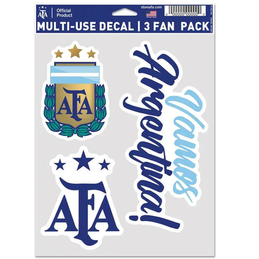 Wincraft Argentina Multi-Use Decal (3 Fan Pack)
