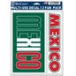 Wincraft Mexico CLRS Multi-Use Decal (5.5"x7.75")